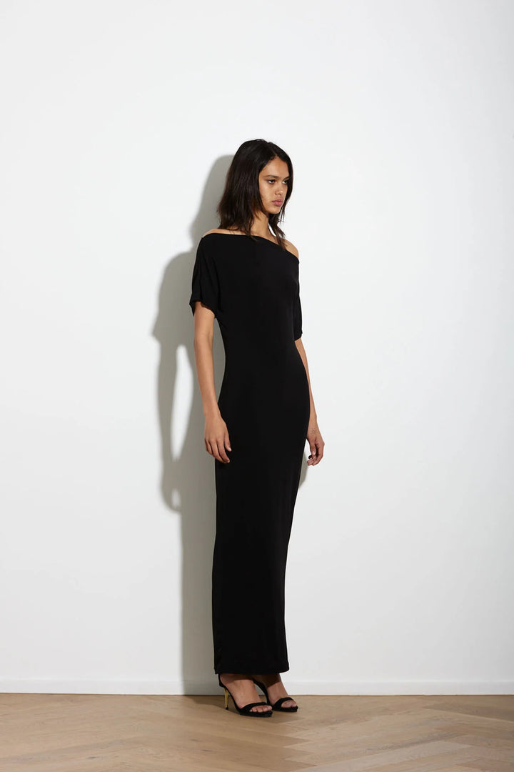 Knuefermann Senna Dress Long - Black