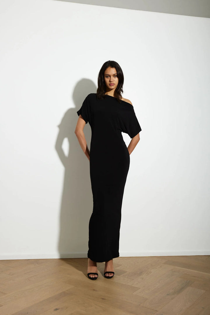 Knuefermann Senna Dress Long - Black