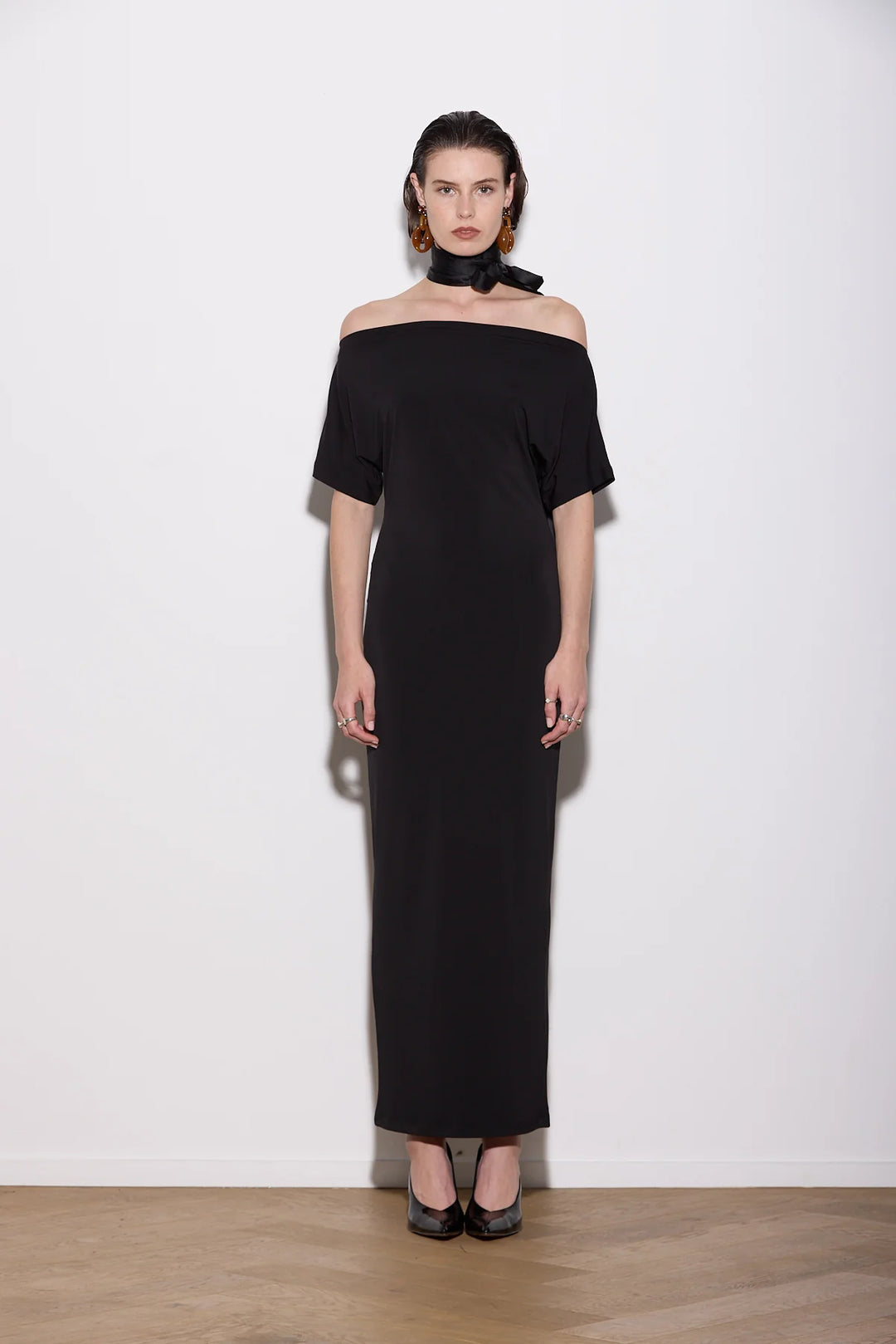 Knuefermann Senna Dress Long - Black