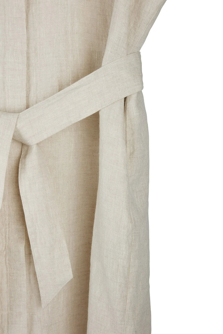 Knuefermann Coco Linen Shirtdress - Natural - Shop 9