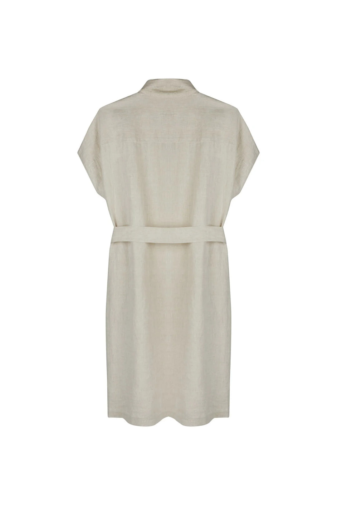 Knuefermann Coco Linen Shirtdress - Natural - Shop 9