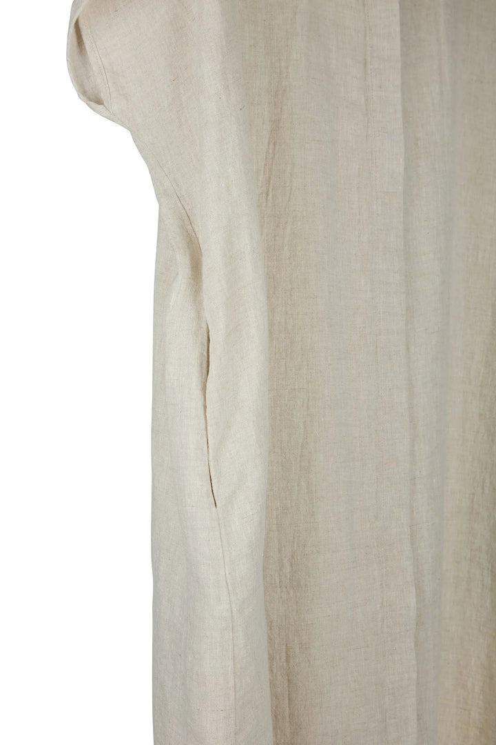 Knuefermann Coco Linen Shirtdress - Natural - Shop 9