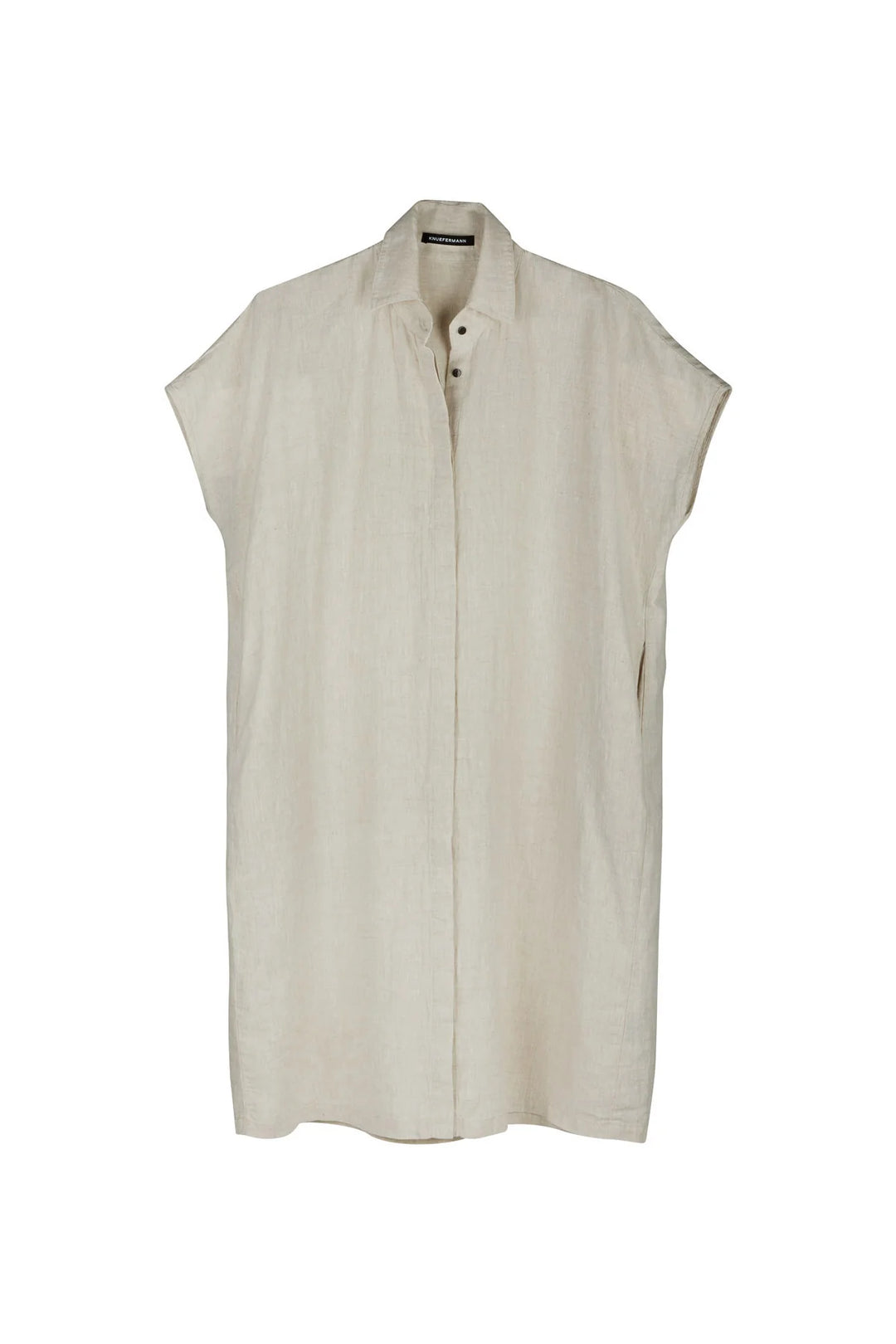Knuefermann Coco Linen Shirtdress - Natural - Shop 9