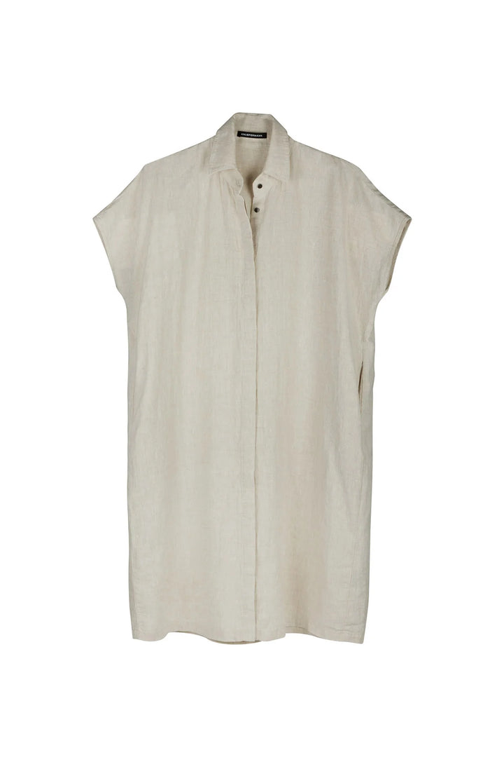 Knuefermann Coco Linen Shirtdress - Natural - Shop 9