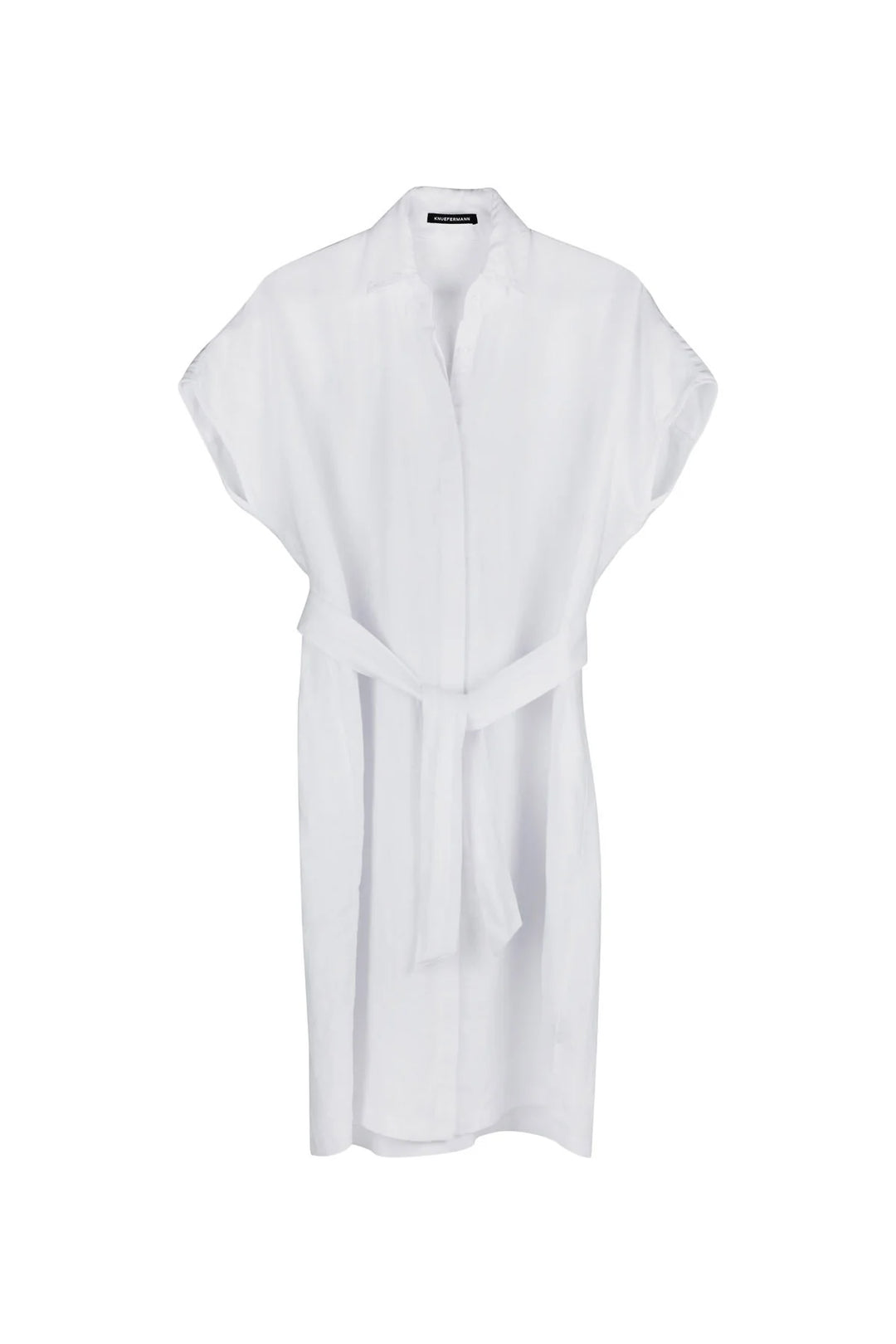 Knuefermann Coco Linen Shirtdress - White - Shop 9