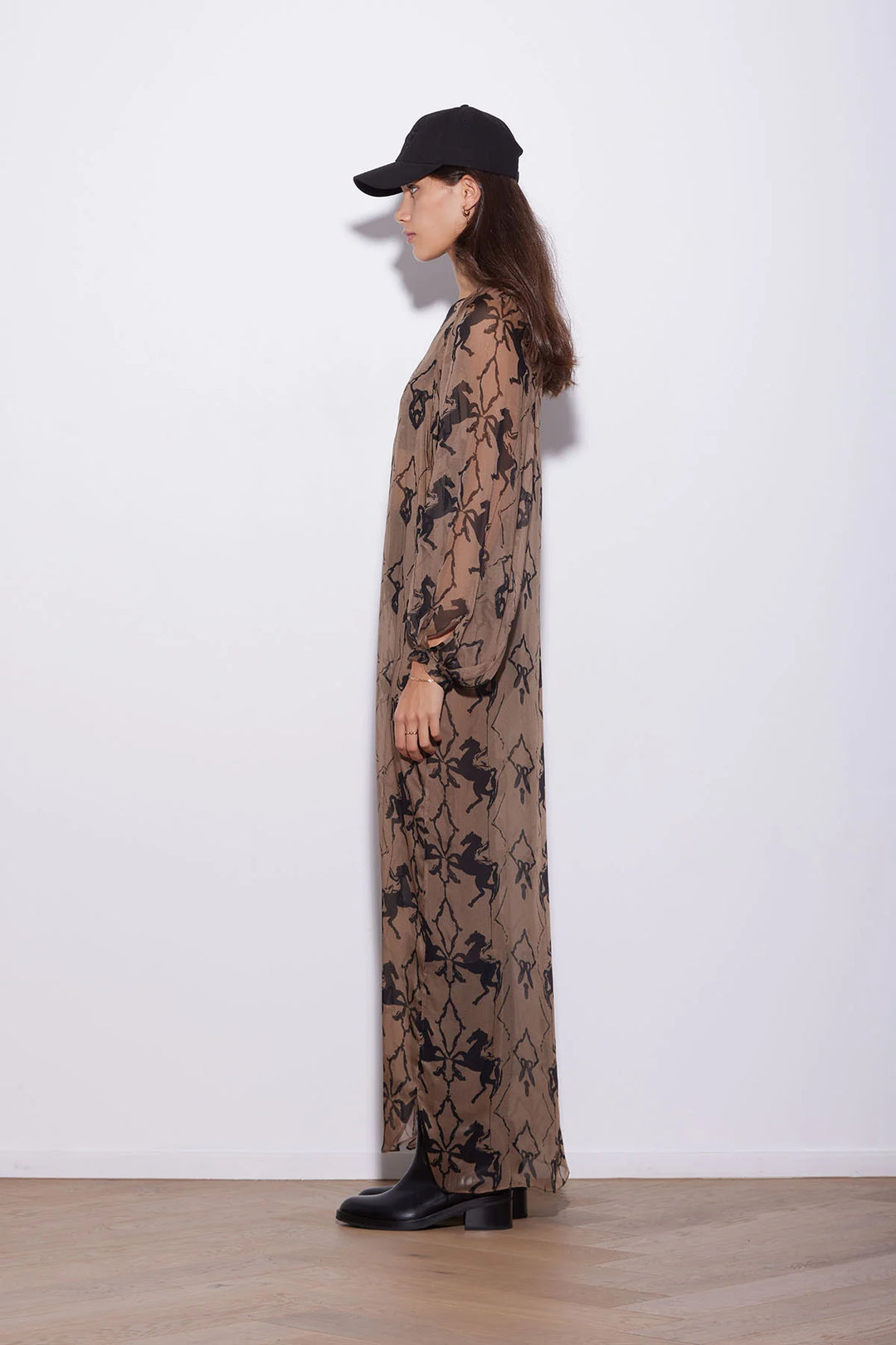 Knuefermann Horse Print Dress