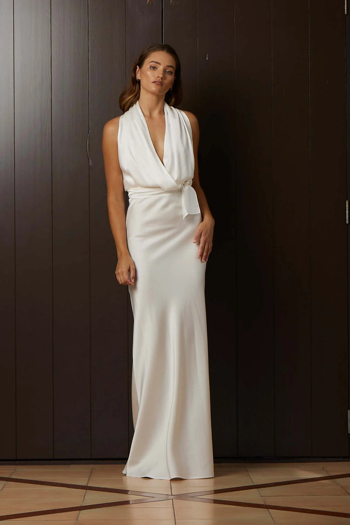 Knuefermann Milan Top - White Silk