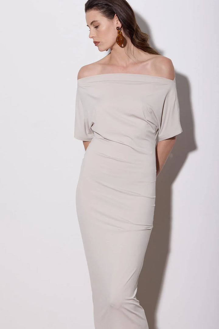 Knuefermann Senna Dress - Chalk - Shop 9