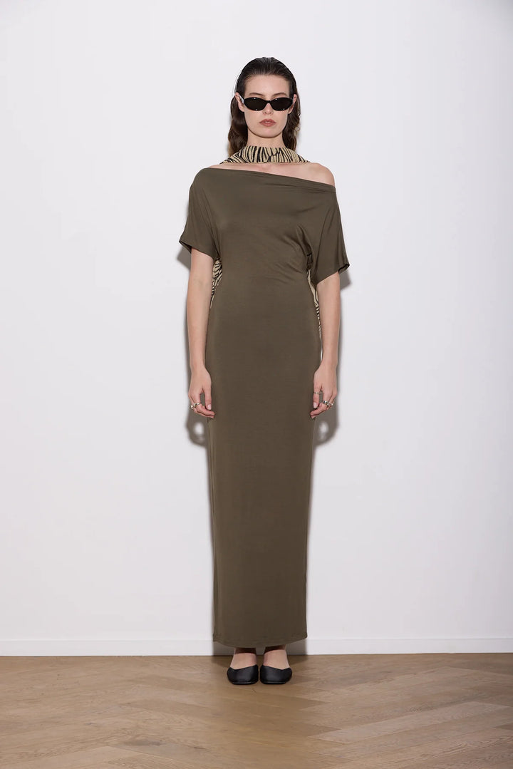 Knuefermann Senna Dress - Olive - Shop 9