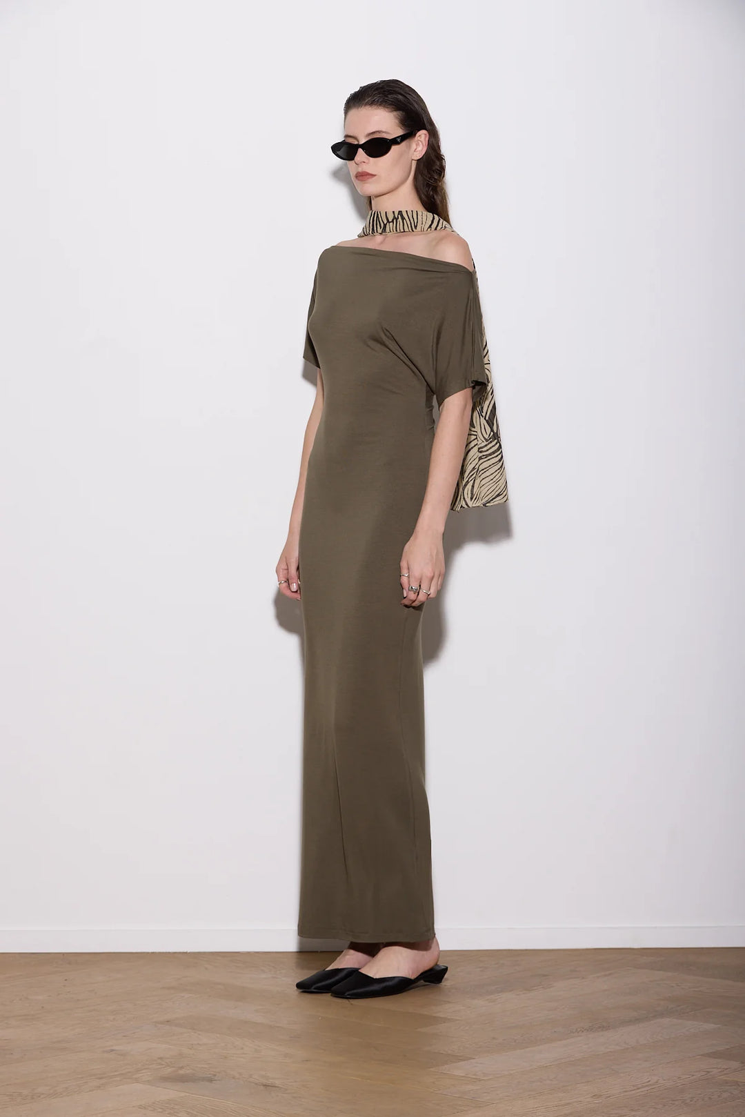 Knuefermann Senna Dress - Olive - Shop 9