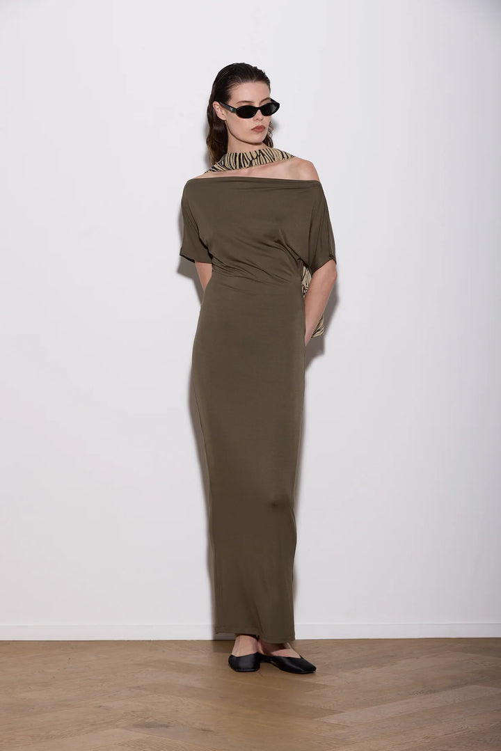 Knuefermann Senna Dress - Olive - Shop 9