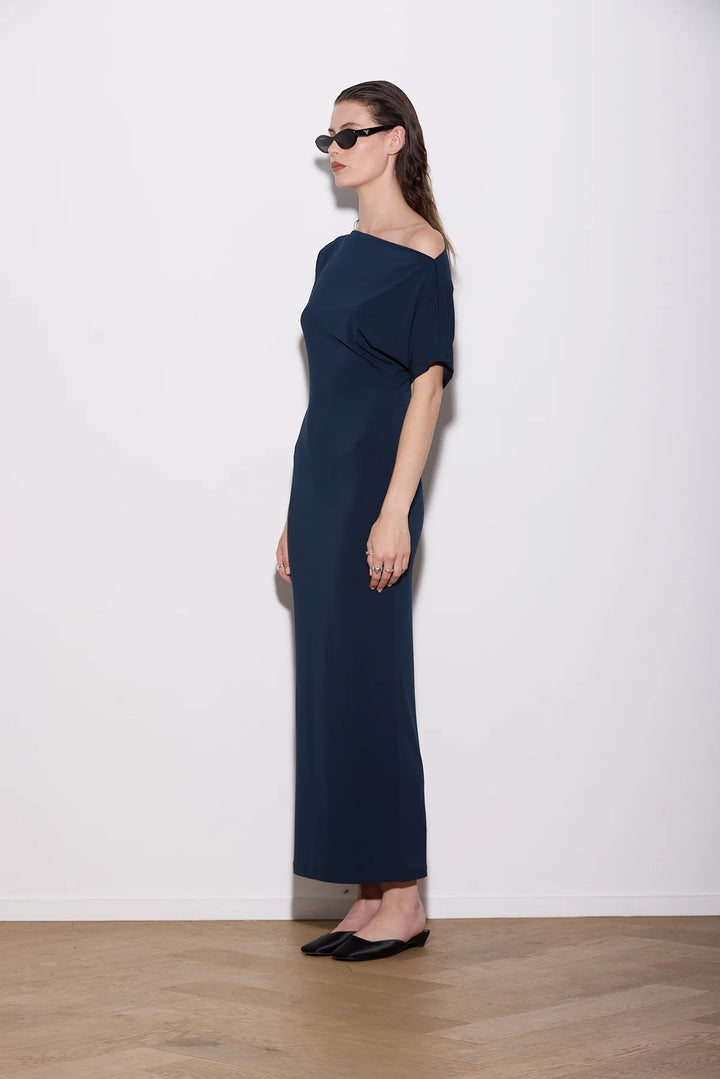 Knuefermann Senna Dress Long - Soul Blue