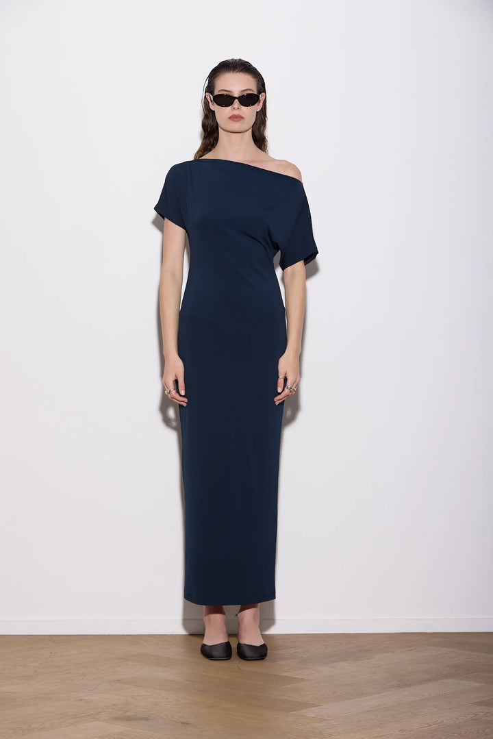 Knuefermann Senna Dress Long - Soul Blue