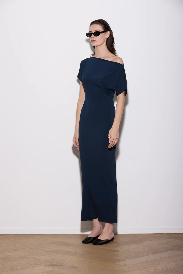 Knuefermann Senna Dress Long - Soul Blue