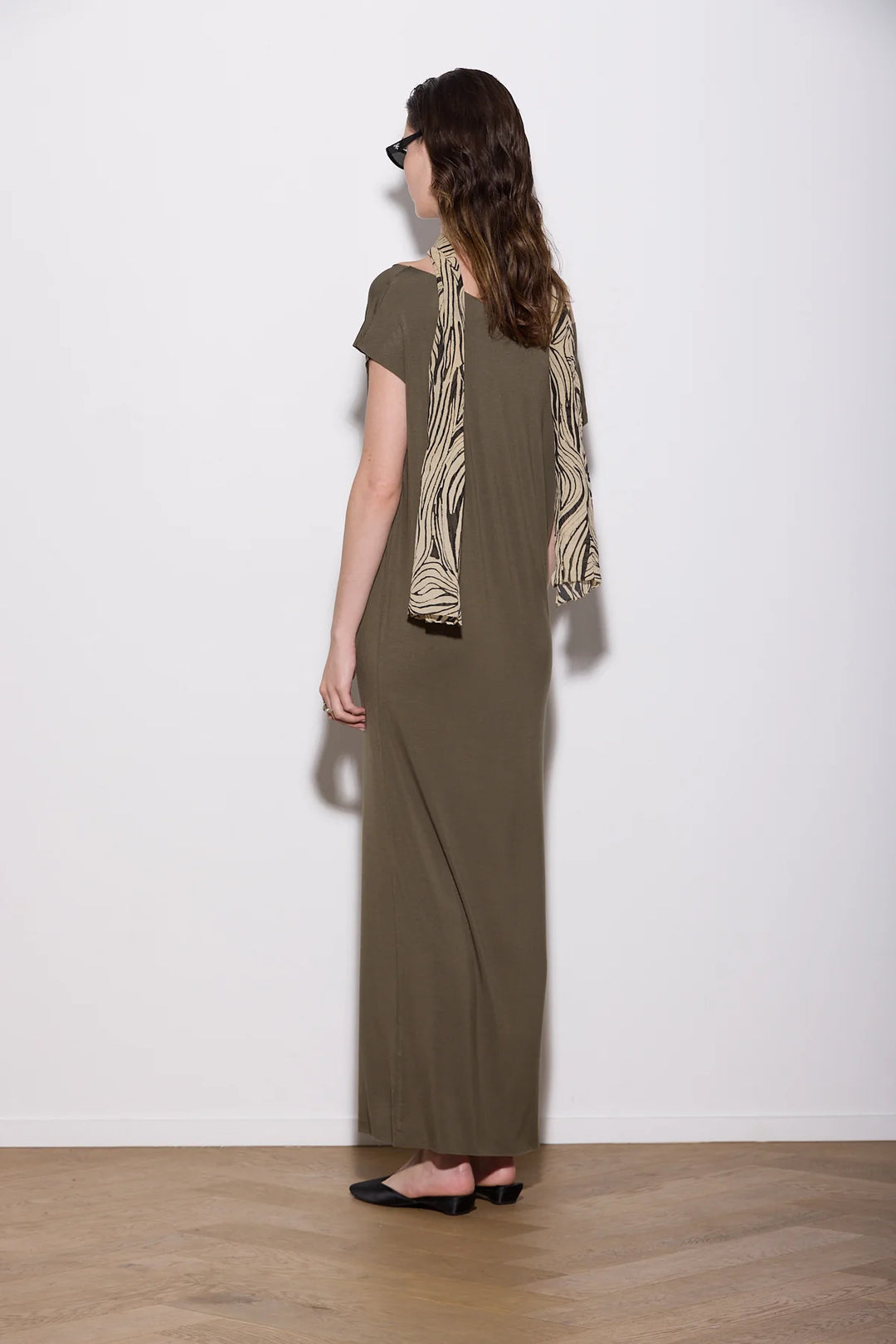Knuefermann Laser T Maxi Dress - Olive