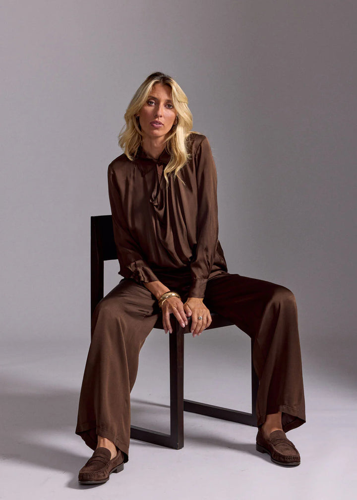 Lauren Vidal Yoko Trousers - Coffee - Shop 9