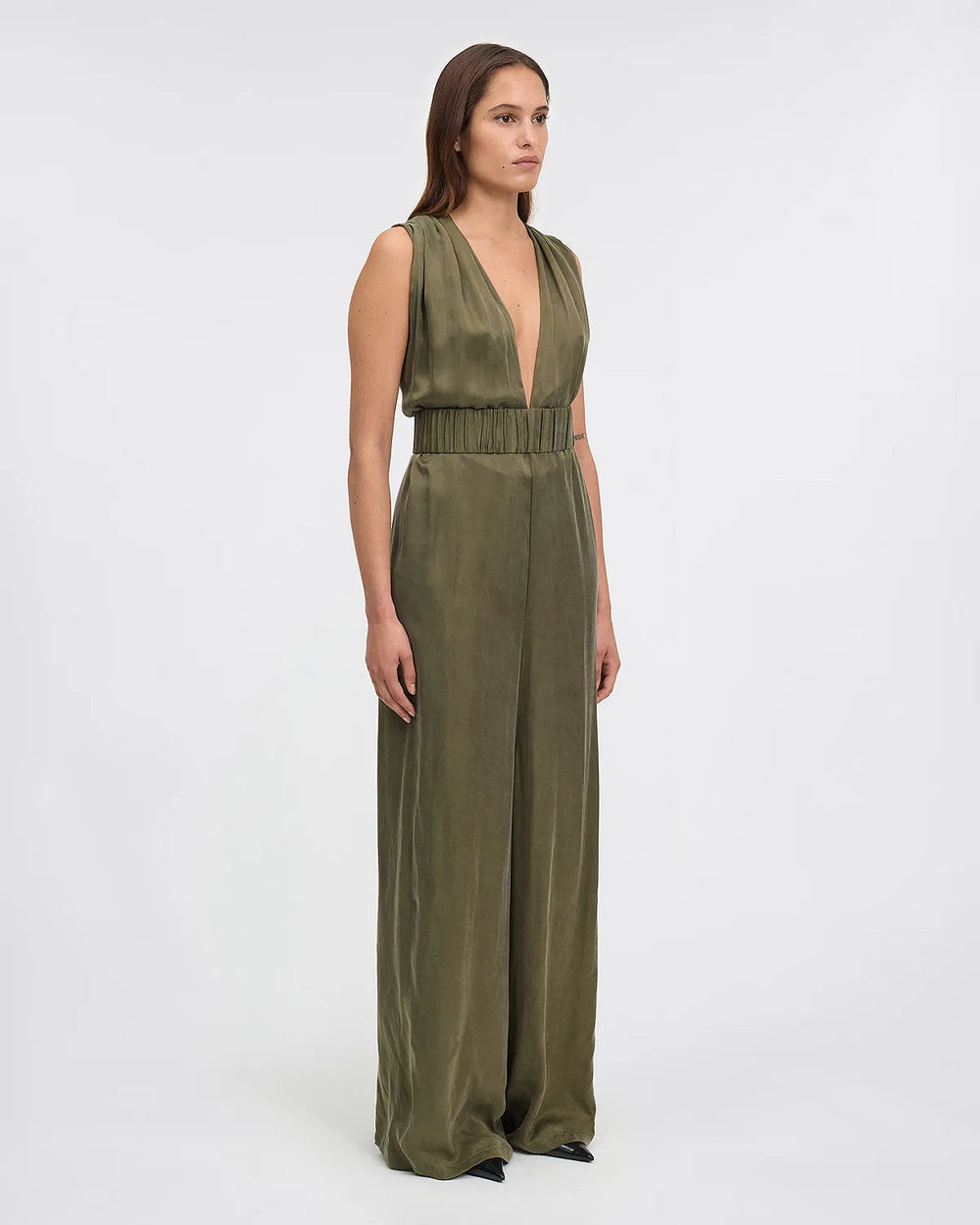 Mes Demoiselles Moona Jumpsuit - Khaki - Shop 9