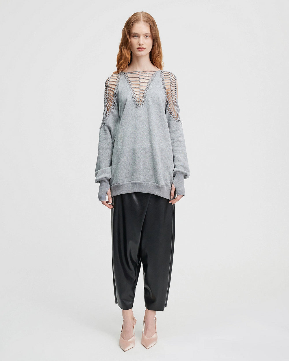 Mes Demoiselles Shiho Knit - Grey - Shop 9