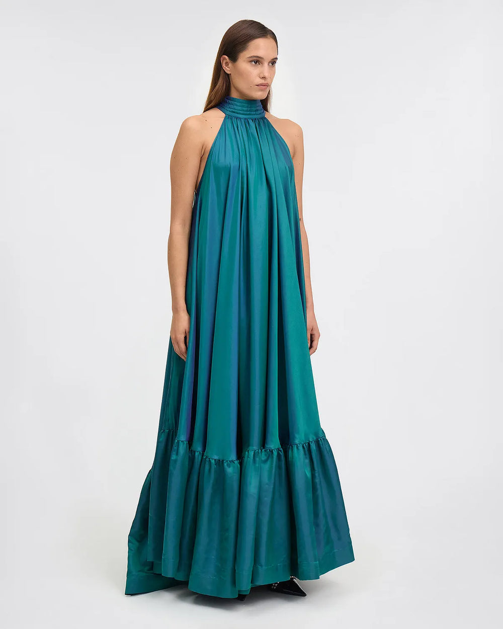 Mes Demoiselles Winter Rainbow Dress - Green - Shop 9