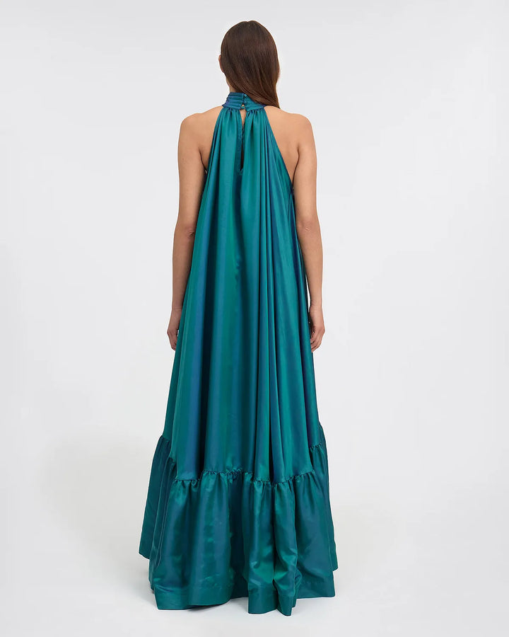 Mes Demoiselles Winter Rainbow Dress - Green - Shop 9