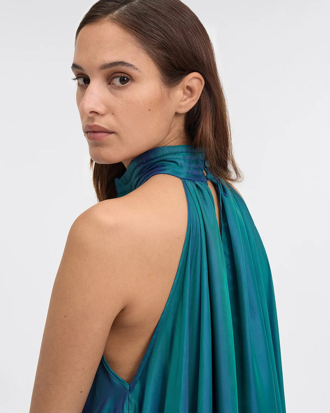 Mes Demoiselles Winter Rainbow Dress - Green - Shop 9