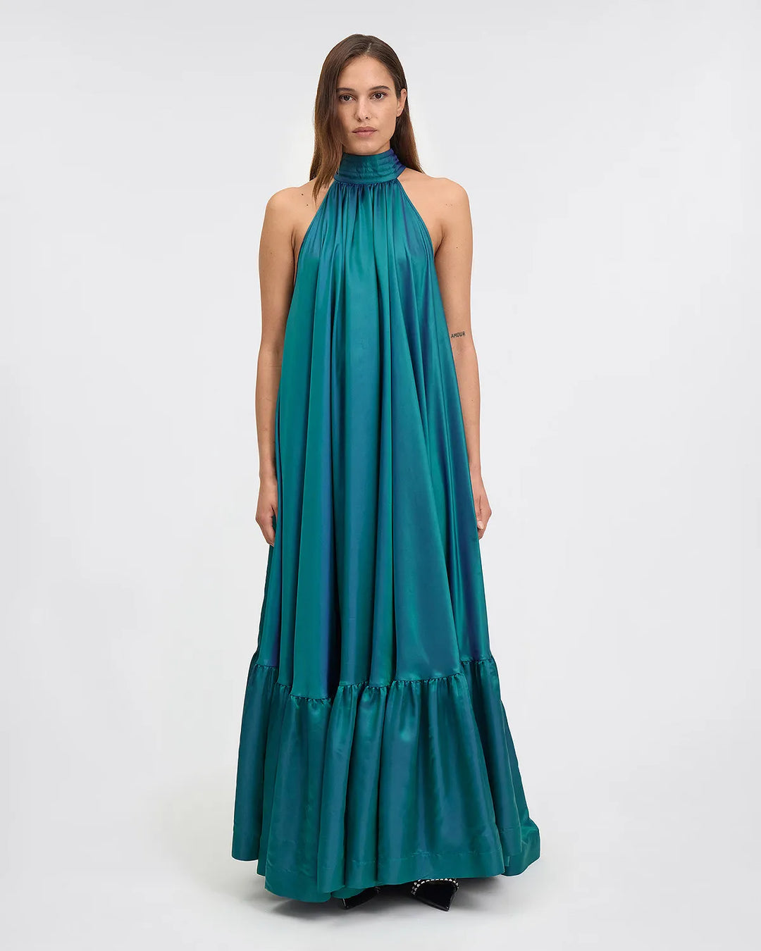 Mes Demoiselles Winter Rainbow Dress - Green - Shop 9