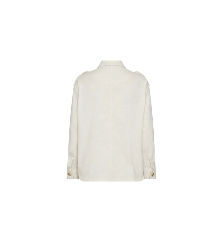 Mos Mosh Alfea Ramie Jacket - Ecru - Shop 9