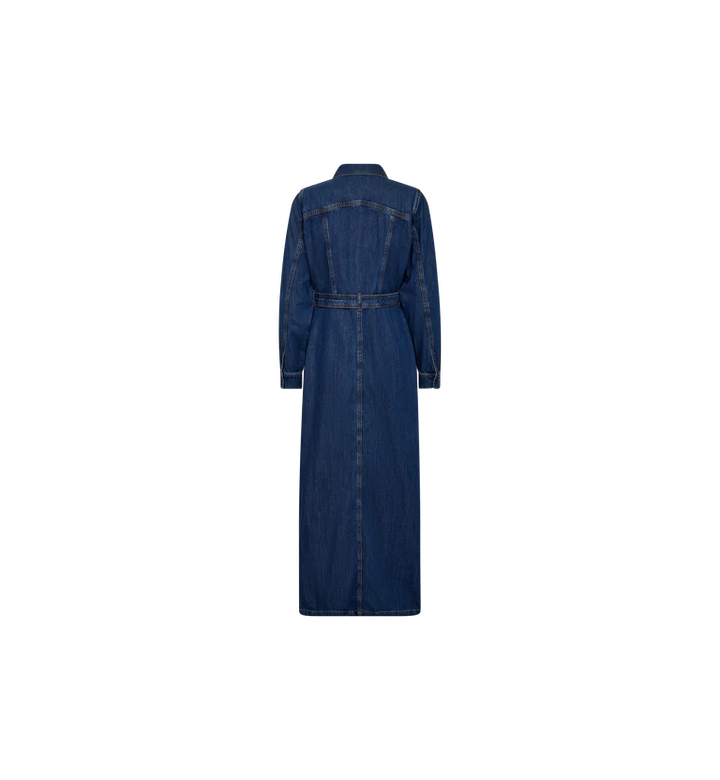 Mos Mosh Allaba Denim Dress - Blue - Shop 9