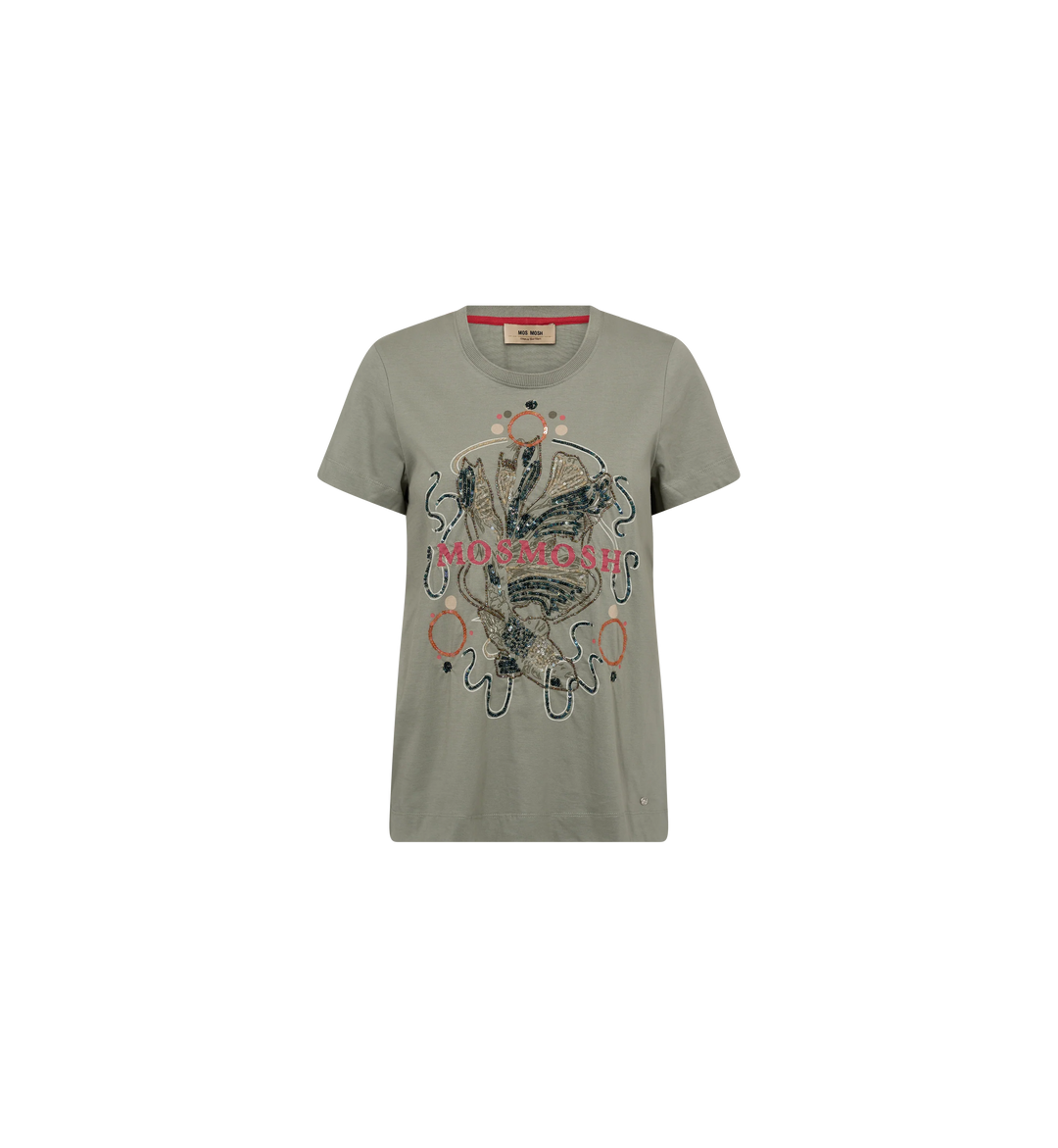 Mos Mosh Allin O-SS Deco Tee - Shadow - Shop 9