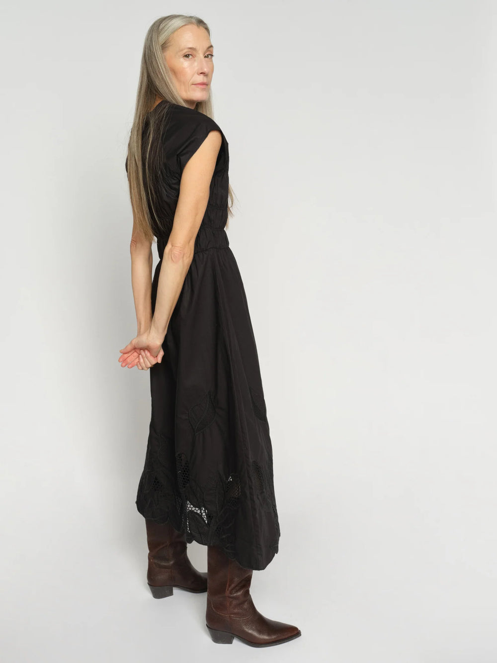 Mos Mosh Aria Mono Dress - Black - Shop 9