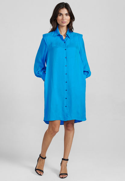 Mos Mosh Bellah Carmela Dress - Blue Aster – Shop 9