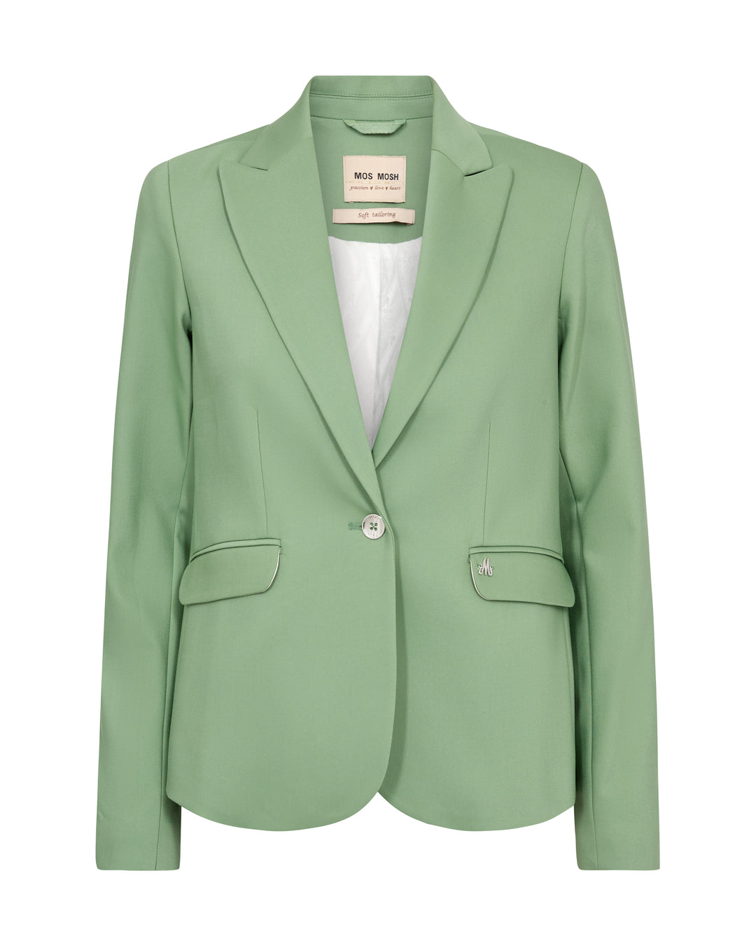 Mos Mosh Blake Night Blazer - Turf Green