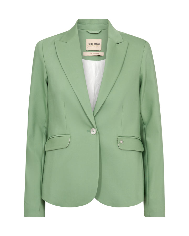 Mos Mosh Blake Night Blazer - Turf Green
