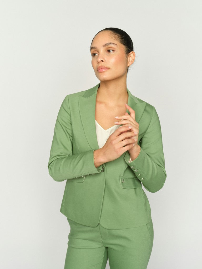Mos Mosh Blake Night Blazer - Turf Green