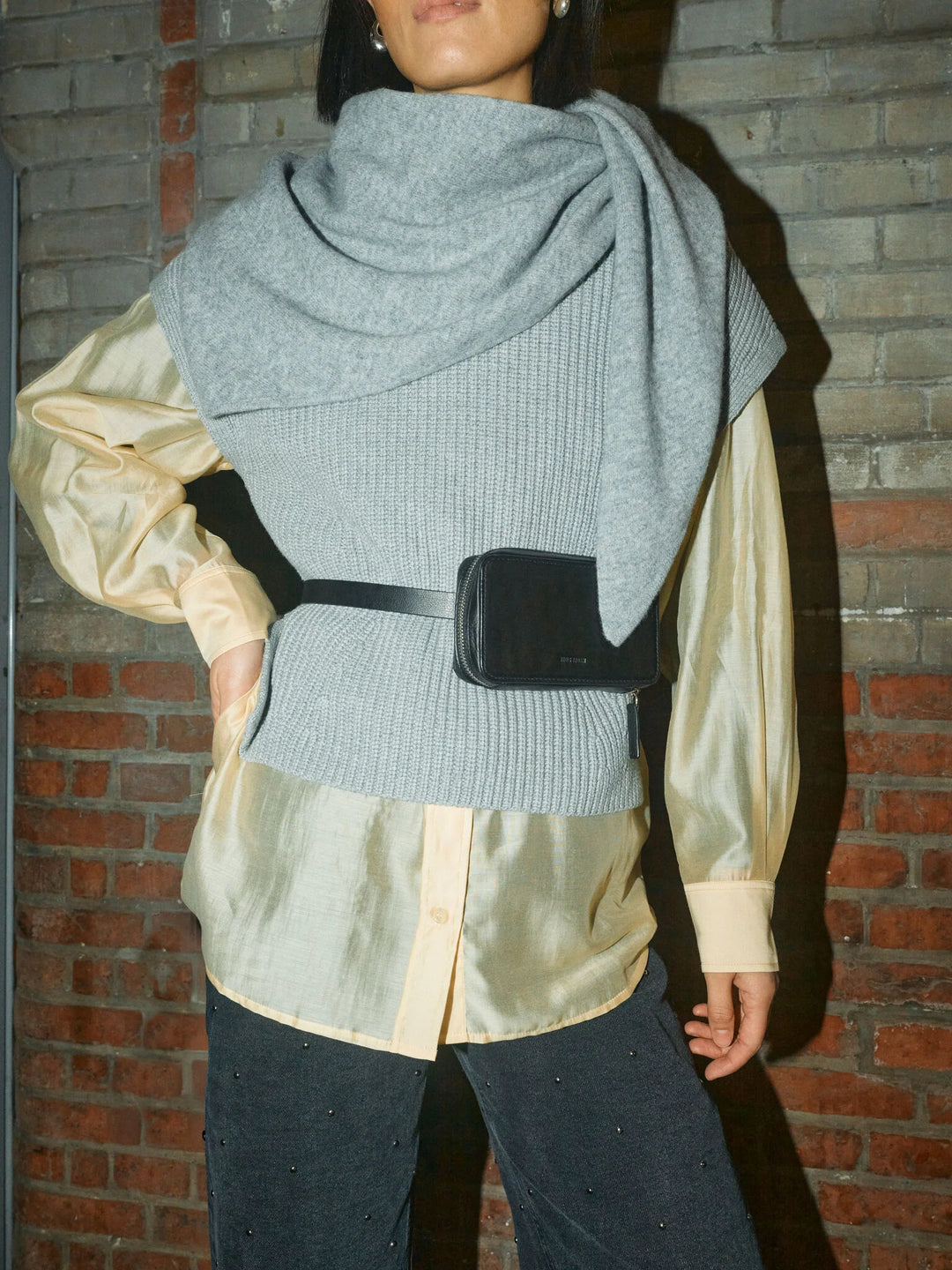 Mos Mosh Elin Belt Bag - Black - Shop 9