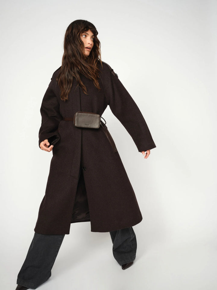 Mos Mosh Elin Belt Bag - Chocolate Torte - Shop 9