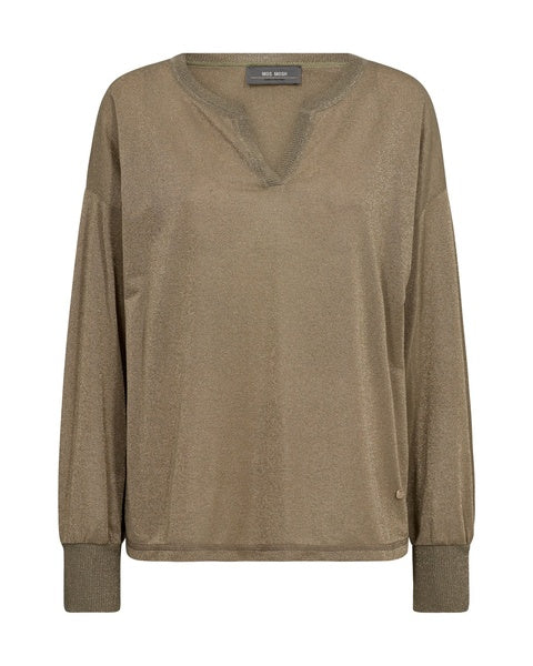 Mos Mosh Kilana LS Blouse - Mermaid - Shop 9