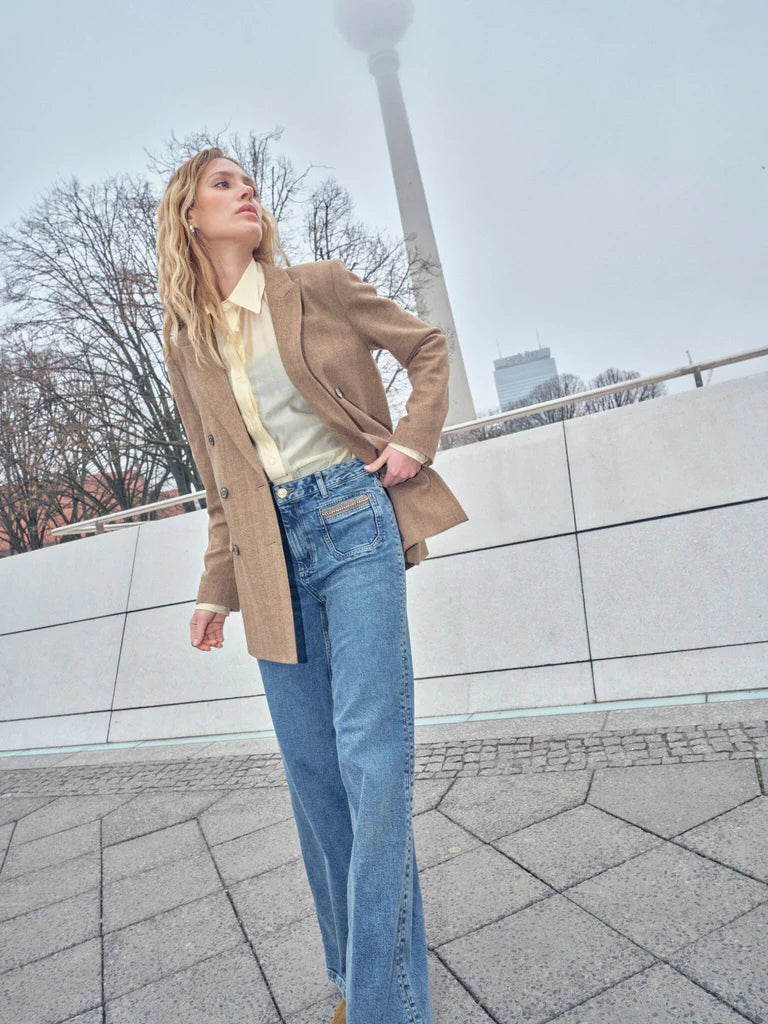 Mos Mosh Malie Gabby Blazer - True Camel - Shop 9