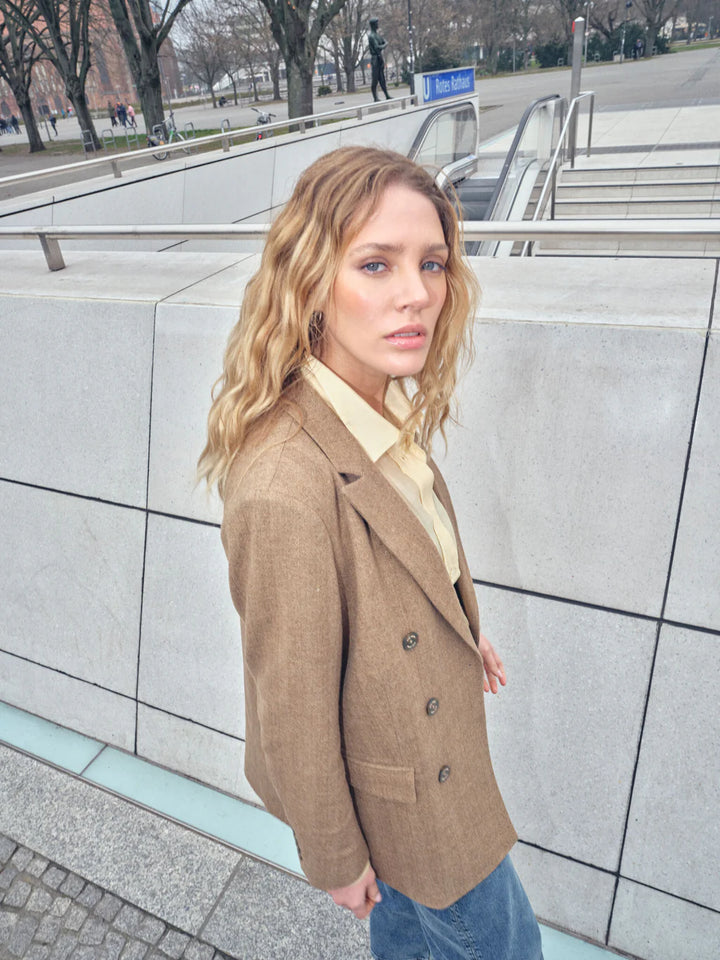 Mos Mosh Malie Gabby Blazer - True Camel - Shop 9