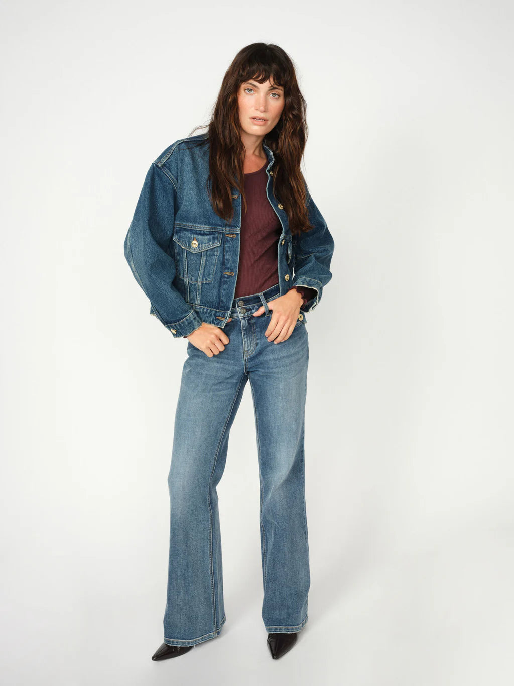 Mos Mosh Marlena Nolla Jeans - Blue - Shop 9