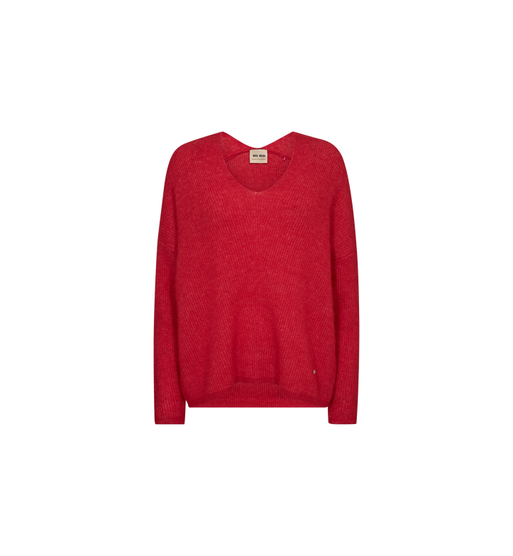 Mos Mosh Thora V-Neck Knit - Shop 9
