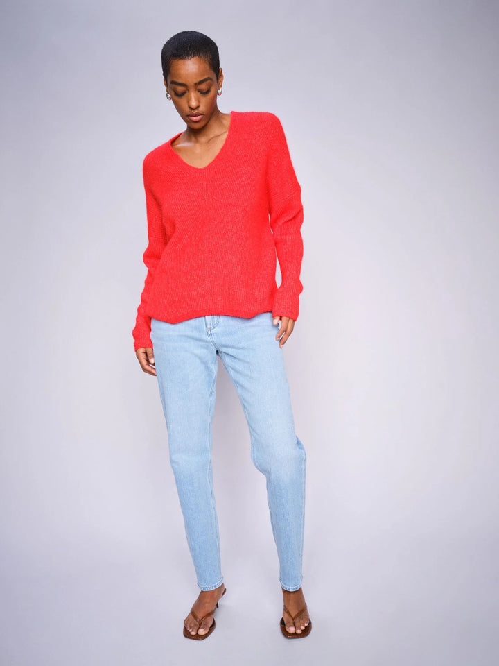 Mos Mosh Thora V-Neck Knit - Shop 9