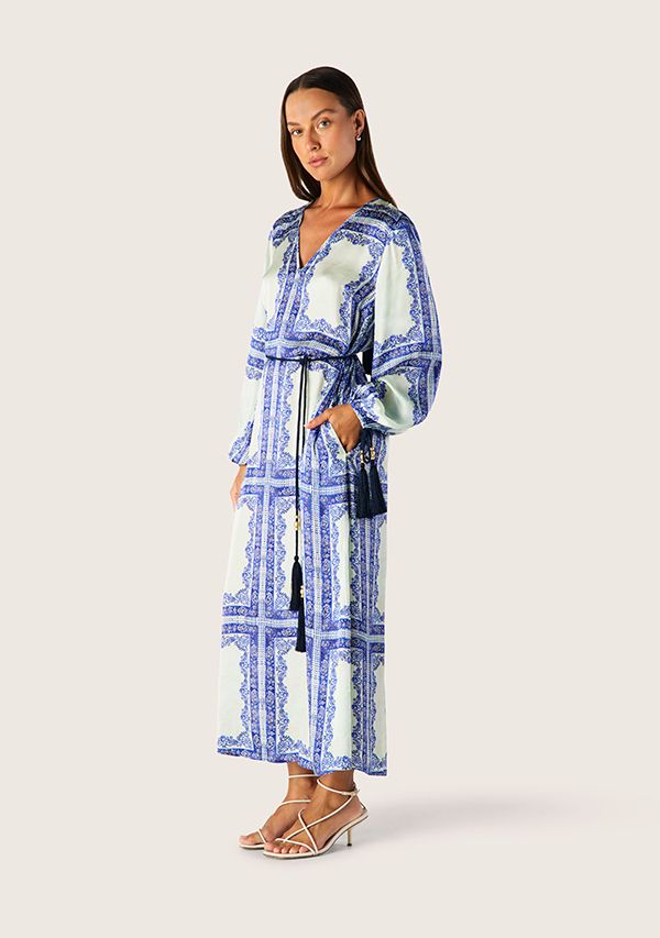 Mos The Label Jordi Long Sleeve Maxi Dress - Shop 9