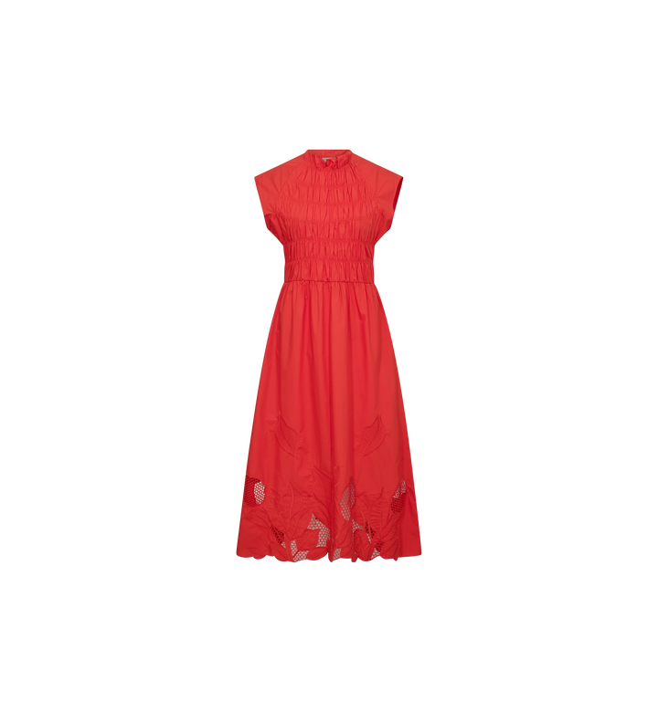 Mos Mosh Aria Mono Dress - Spicy Orange