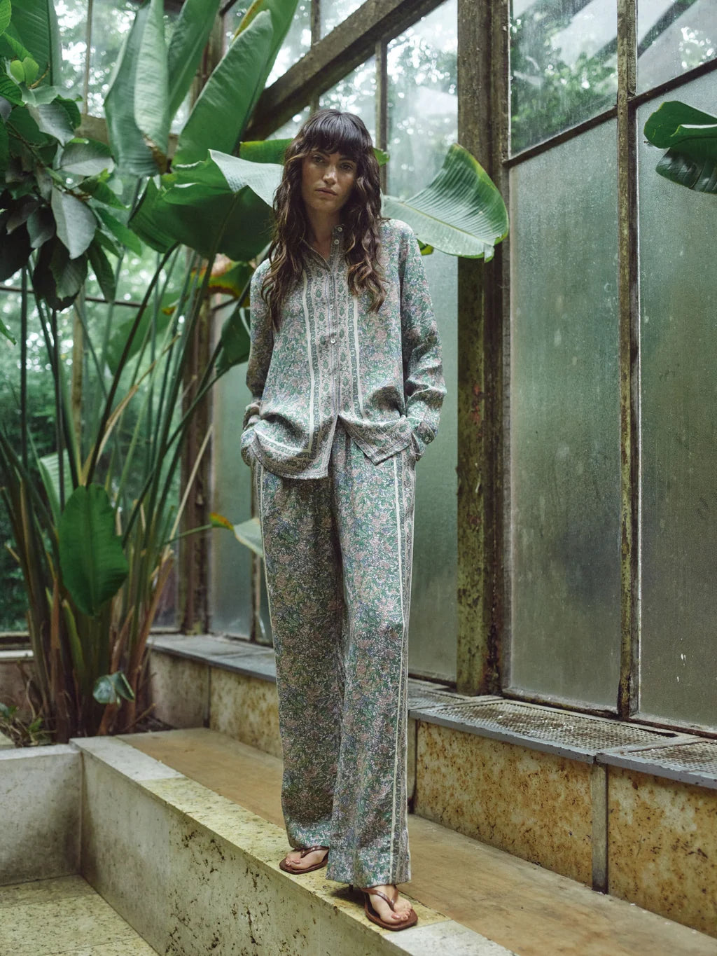 Mos Mosh Bala Flowish Orchid Pant - Shop 9