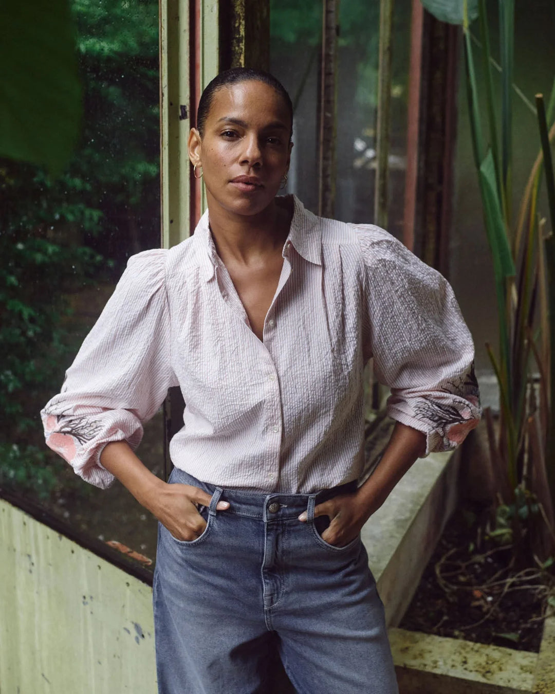 Mos Mosh Ciu Oxfo Shirt - Peachy