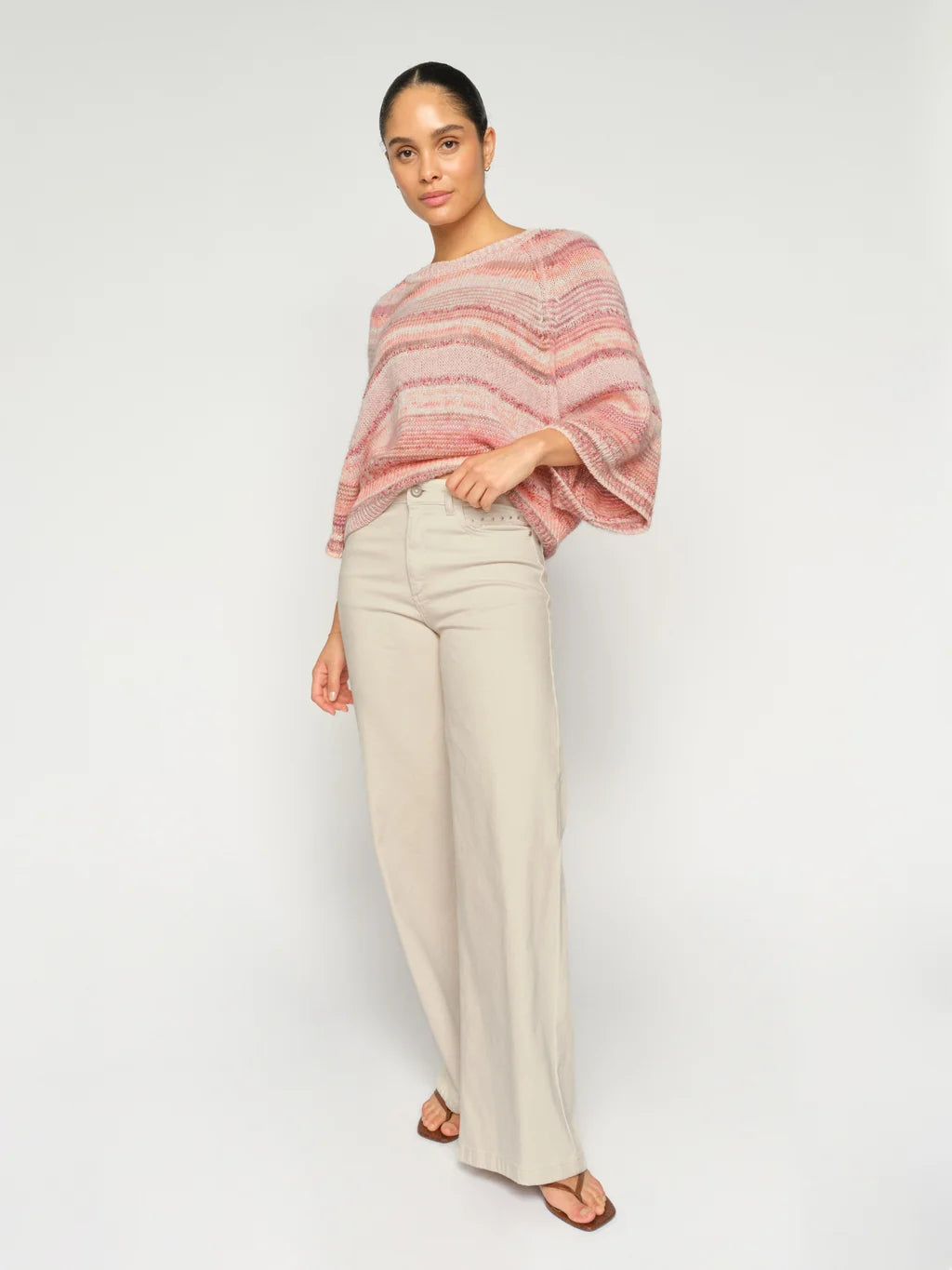 Mos Mosh Colette Fringe Jeans - Clay - Shop 9