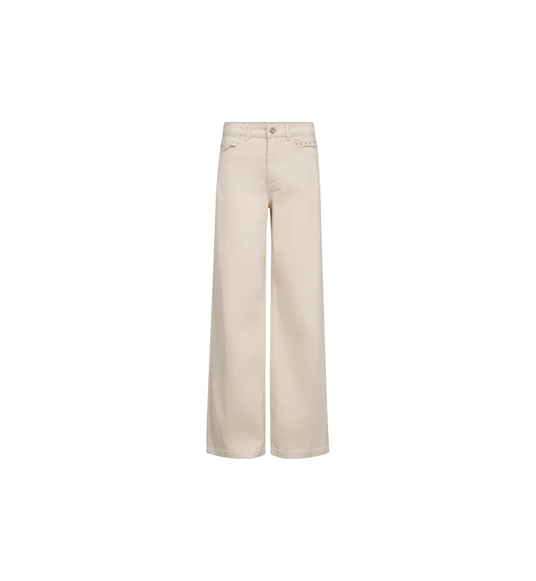 Mos Mosh Colette Fringe Jeans - Clay - Shop 9