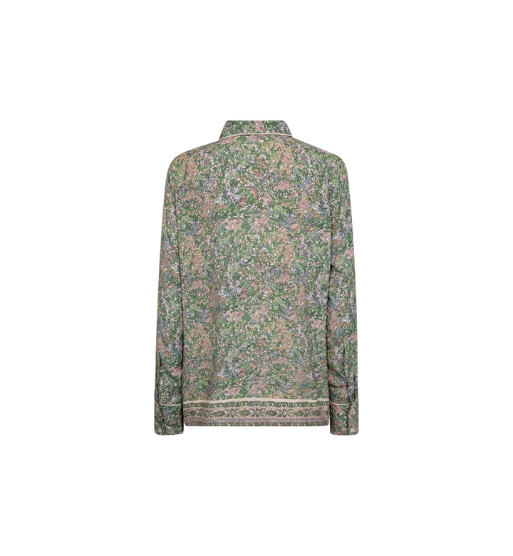Mos Mosh Kana Flowish Orchid Shirt - Turf Green - Shop 9