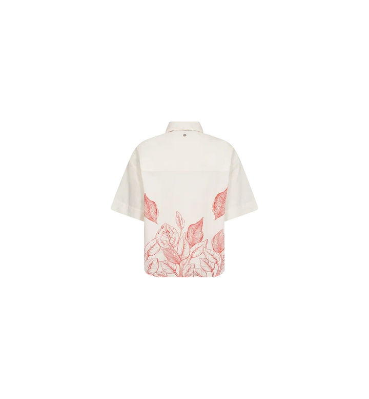 Mos Mosh Saras Monochrome Shirt - Ecru - Shop 9